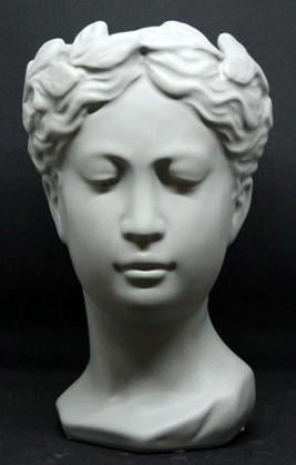 Ваза Серая Греция 25х15 см (21833)