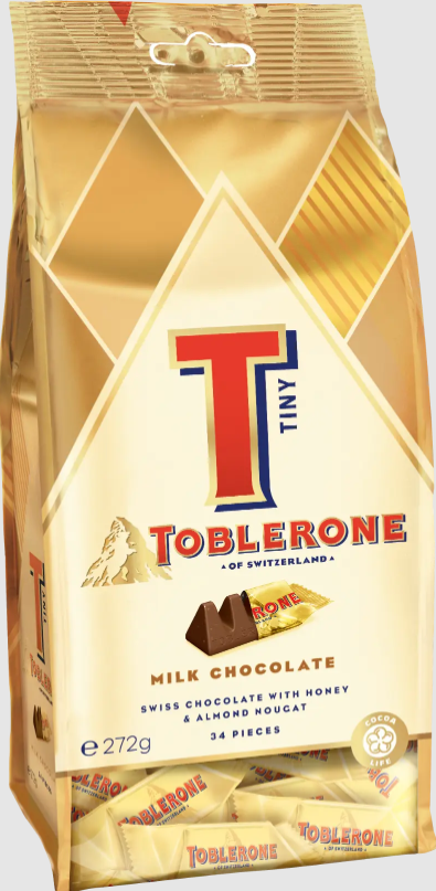 Набір шоколаду Toblerone mini 272 г