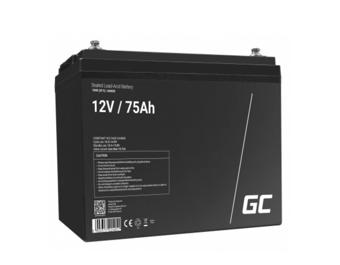 Батарея акумуляторна Green Cell AGM 12 V 75 Ah