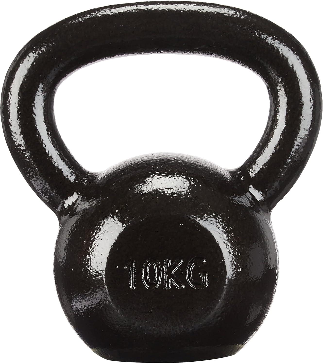 Гиря чавунна Toorx з гумовою підставкою 10 кг Black (KGV-10)