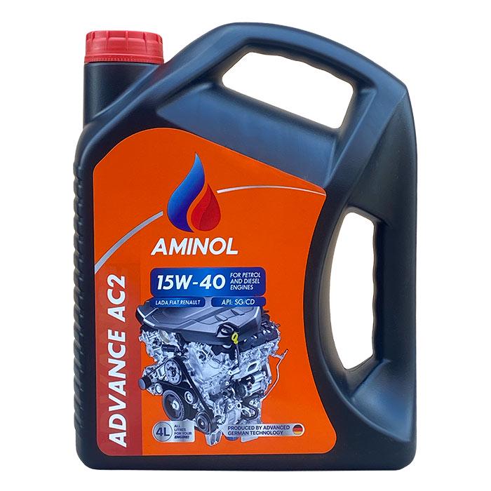 Моторна олива автомобільна Aminol Advance AC2 15W40 4 л (15214119)