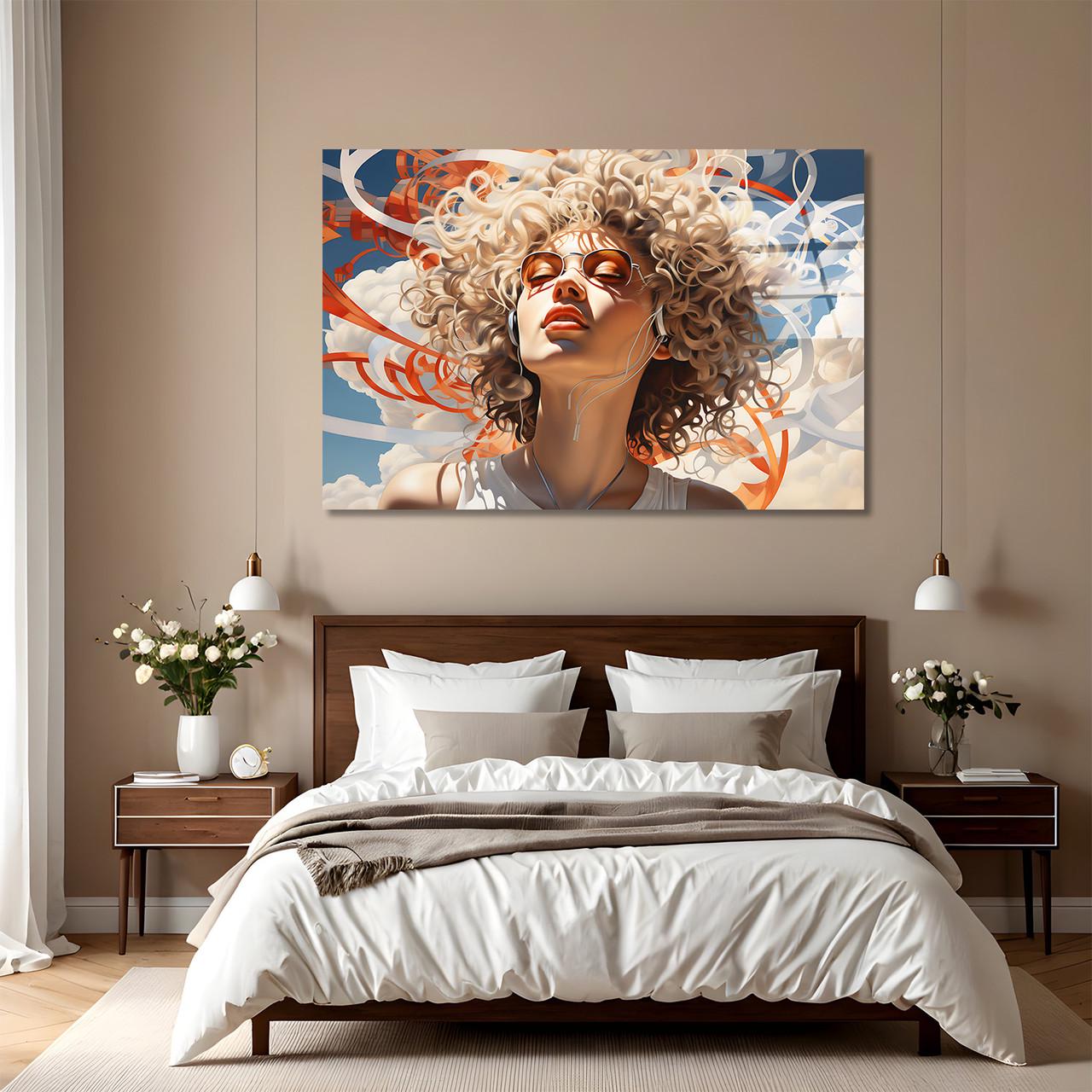 Картина на стекле NovellaPrint Полет вдохновения 90х60 см (401.3) - фото 4