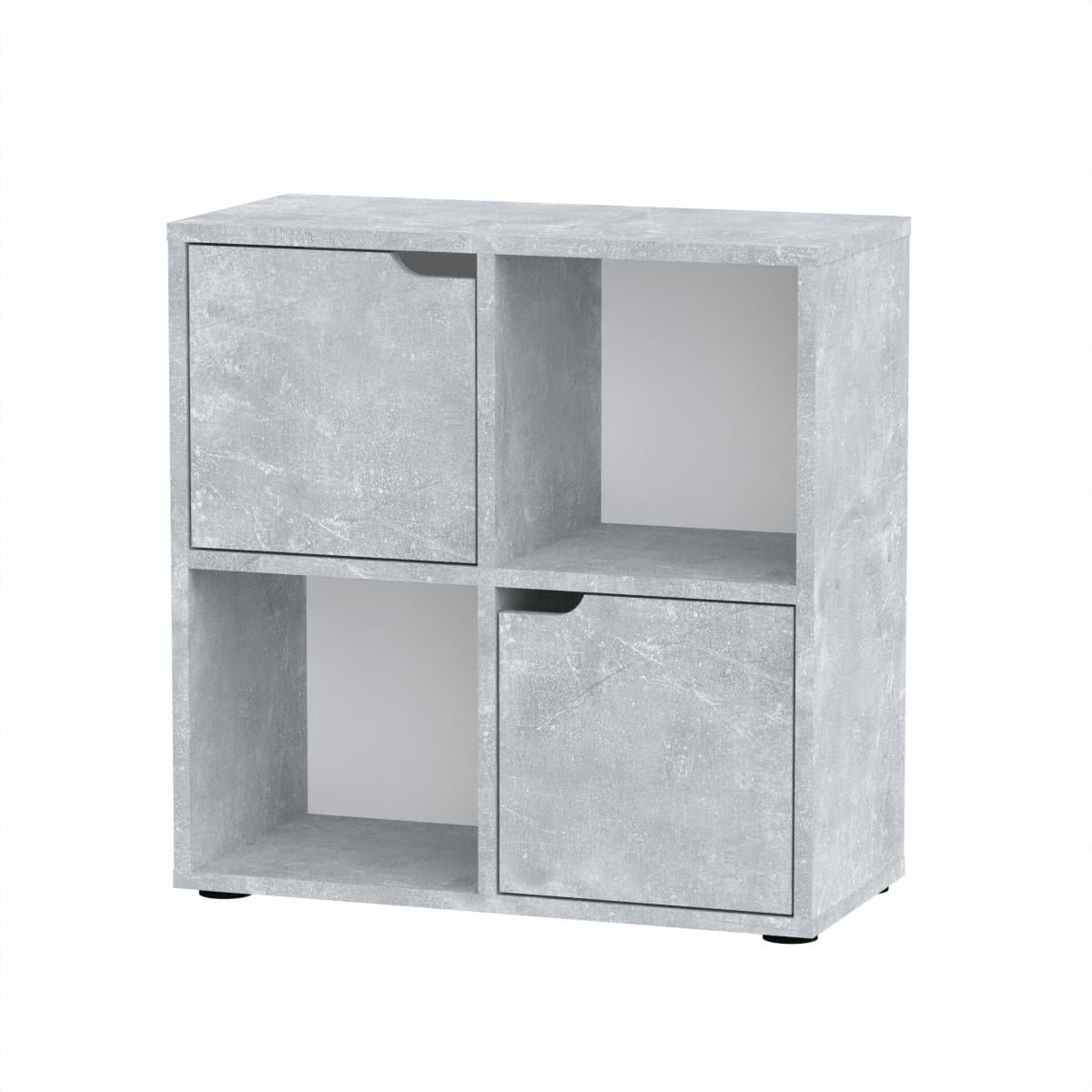 Стелаж Компаніт П 35 59,6х27,5х60,4 см Бетон (66f00be0e46f9163b52629fb)