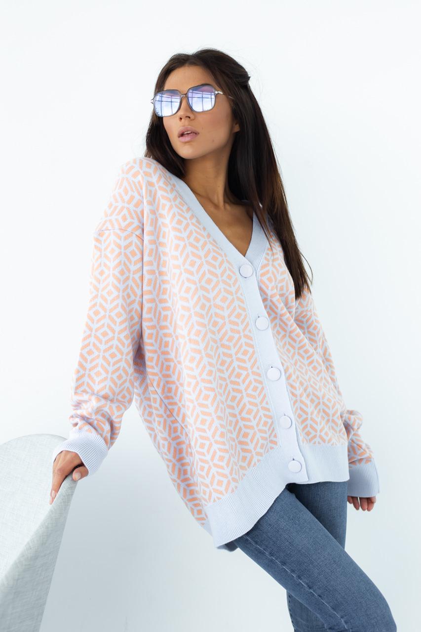 Кардиган подовжений QU STYLE S Блакитний (9528020) - фото 3 Кардиган подовжений QU STYLE S Блакитний (9528020) - фото 3