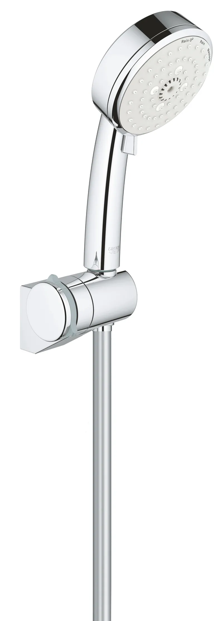 Душевой набор Grohe New Tempesta Cosmopolitan с держателем, 3 режима струи (27584002)