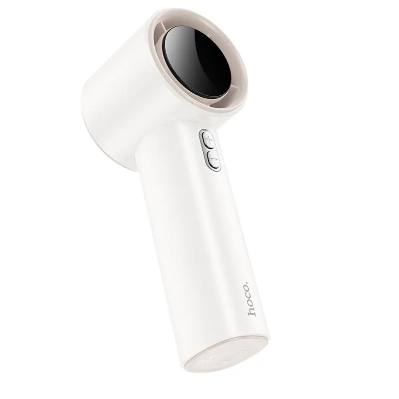 Мини-вентилятор портативный Hoco HX64 с LED-дисплеем и аккумулятором 3600 мАч (786627) Мини-вентилятор портативный Hoco HX64 с LED-дисплеем и аккумулятором 3600 мАч (786627)