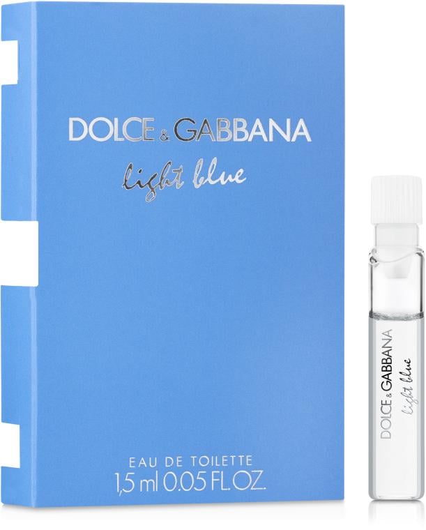 Туалетна вода для жінок Dolce&Gabbana Light Blue 0,8 мл пробник (380171)