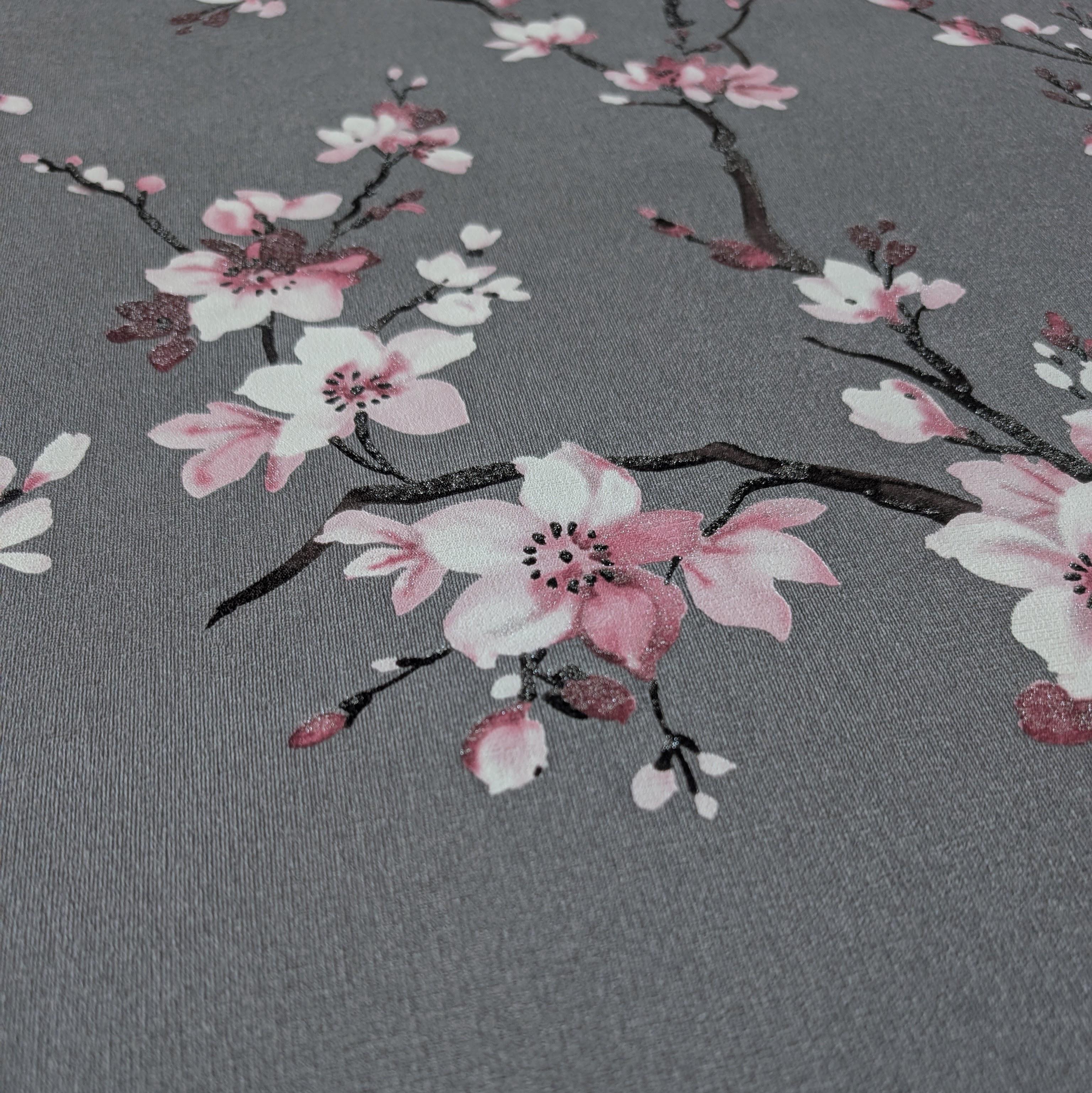 Шпалери вінілові на флізеліновій основі A.S. Creation Premium 38500-6 Дерева 1 м Графітовий (28446518) - фото 3