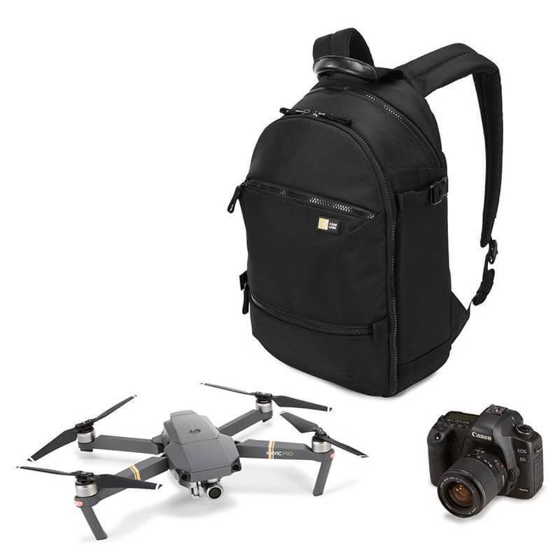 Рюкзак для камеры/дрона Case Logic BRBP-104 Bryker Camera/Drone Backpack Medium Black (6516030) - фото 4