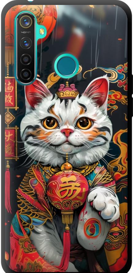 Чехол на Realme 5 Pro China Cat v2 (6135b-1861-42517)