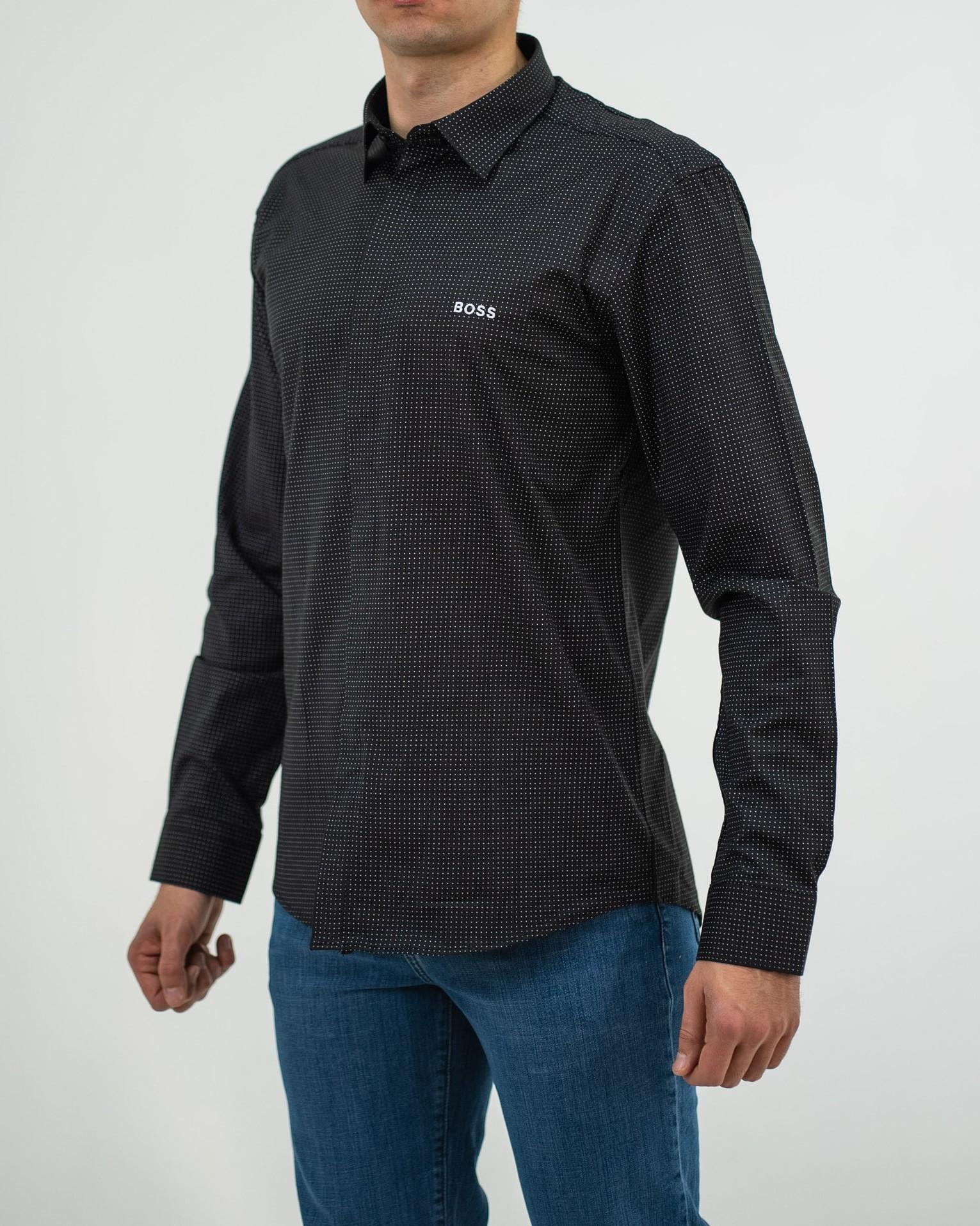 Рубашка мужская Hugo Boss BSS-3362BL 3XL