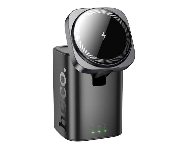 Зарядний пристрій бездротовий Hoco CQ20A Magnetic iWatch 6в165W Black