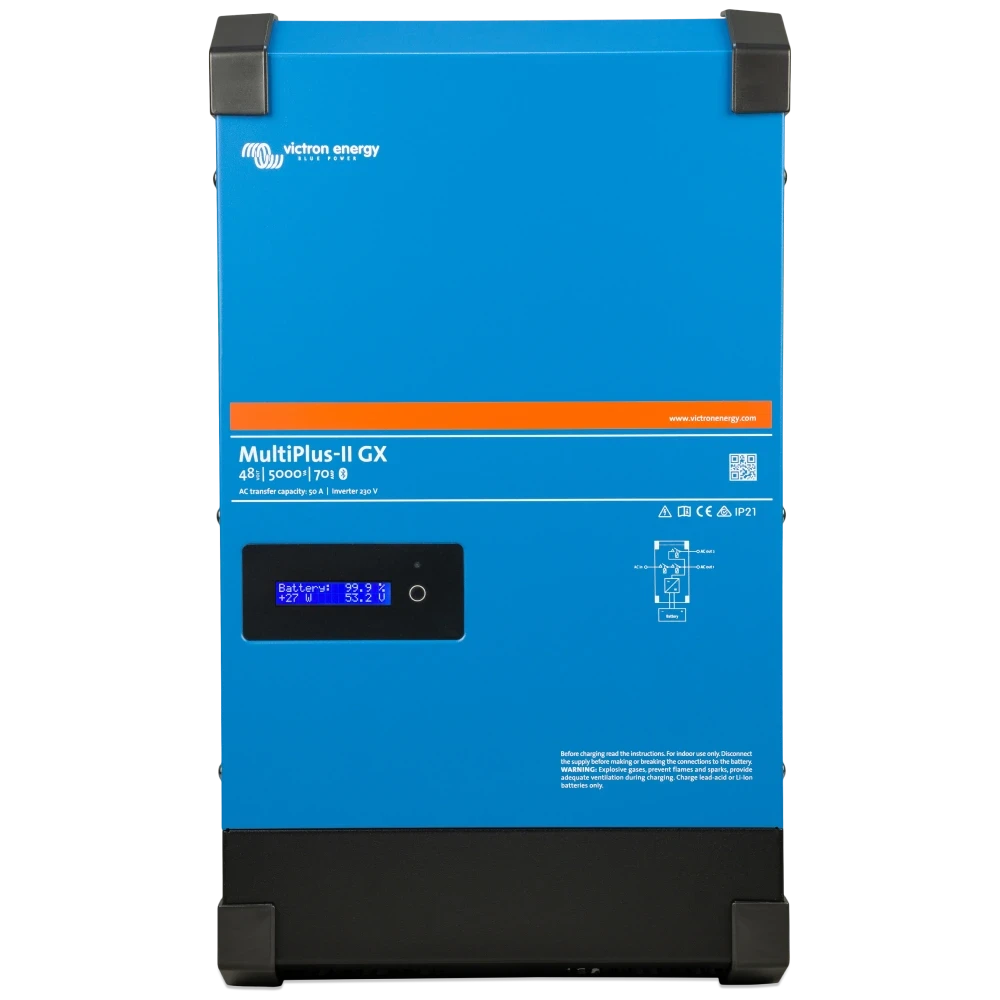 Инвертор Victron Energy MultiPlus-II GX 48/5000/70-50 однофазный (23463186)