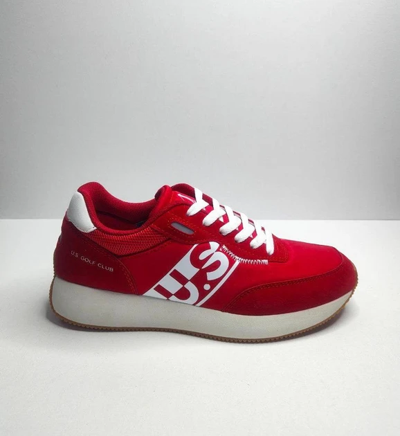 Кросівки U.S. Golf Club р. 43 27,5 см Червоний/Білий (2595050845) - фото 3 Кросівки U.S. Golf Club р. 43 27,5 см Червоний/Білий (2595050845) - фото 3