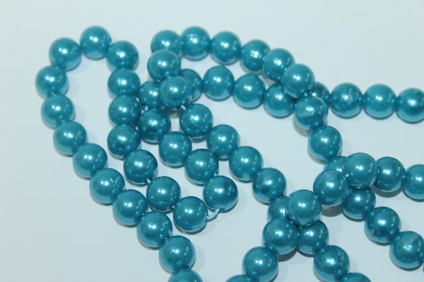 Бусины пластмассовые на колье Ø 12 100 см Синий Бусины пластмассовые на колье Ø 12 100 см Синий