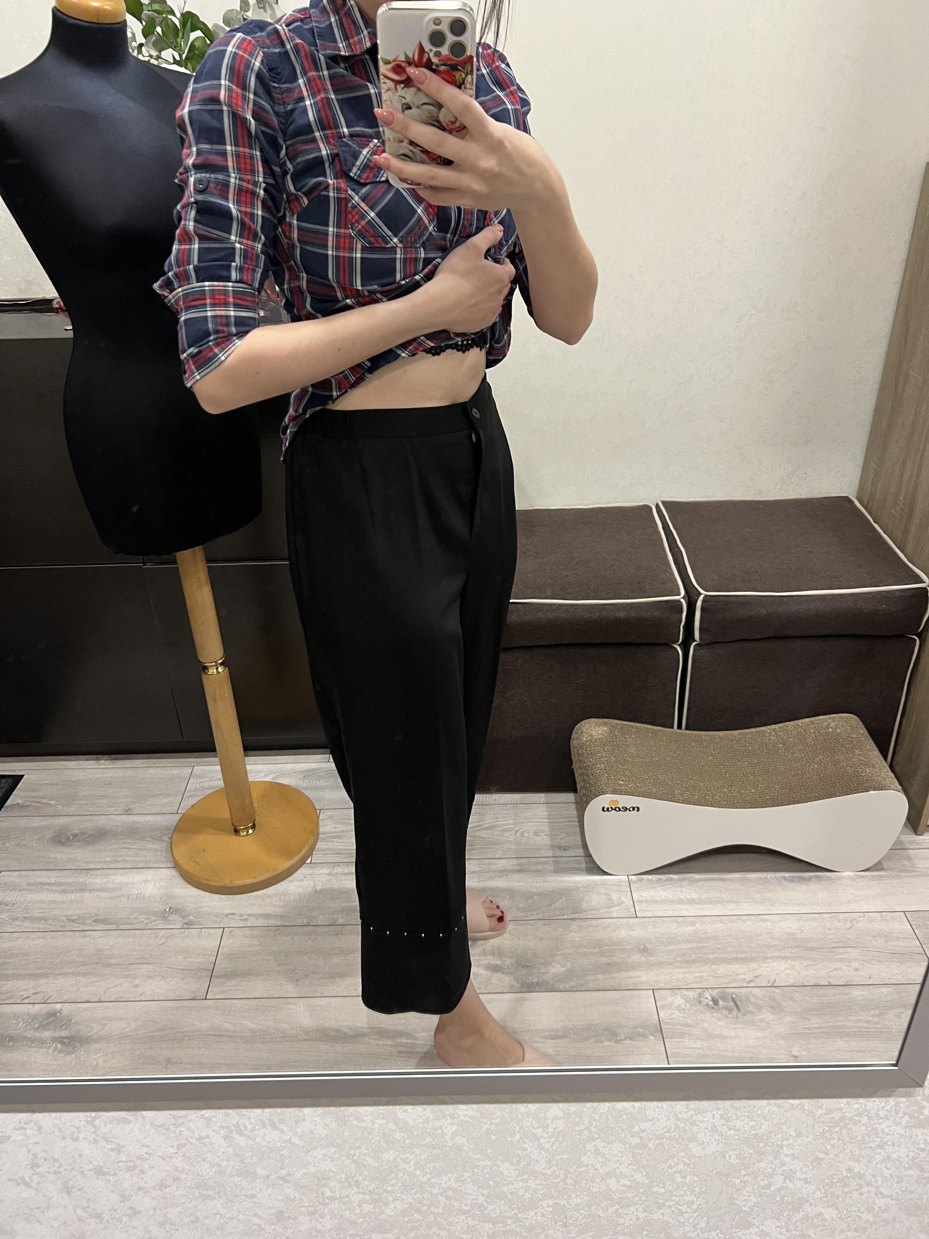 Капрі Sharm collection зі стразами 4XL Чорний (7830556) - фото 8 Капрі Sharm collection зі стразами 4XL Чорний (7830556) - фото 8