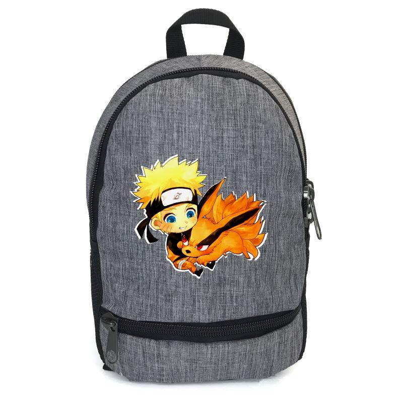 Школьный рюкзак Cappuccino Toys Naruto-05 12,5 л Серый (1381809860)