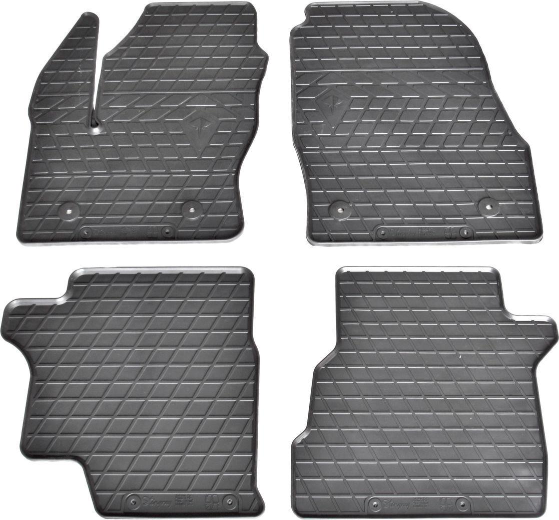 Коврики автомобильные в салон Stingray Ford Transit Connect с 13 г.в. 4 шт. Черный (15292968)