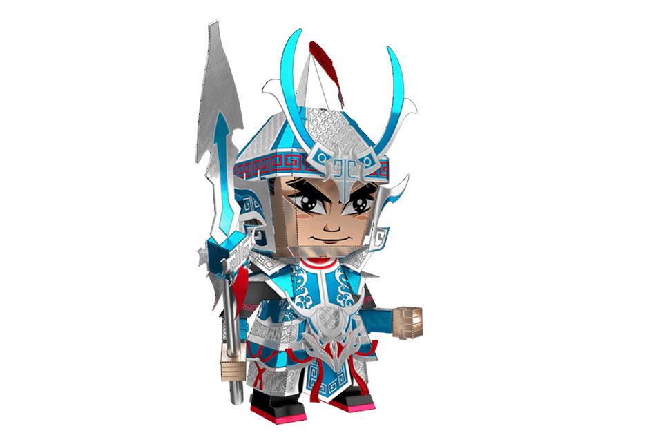 Конструктор Piececool Yeung'zhao zilong Q005 коллекционная модель - фото 2 Конструктор Piececool Yeung'zhao zilong Q005 коллекционная модель - фото 2