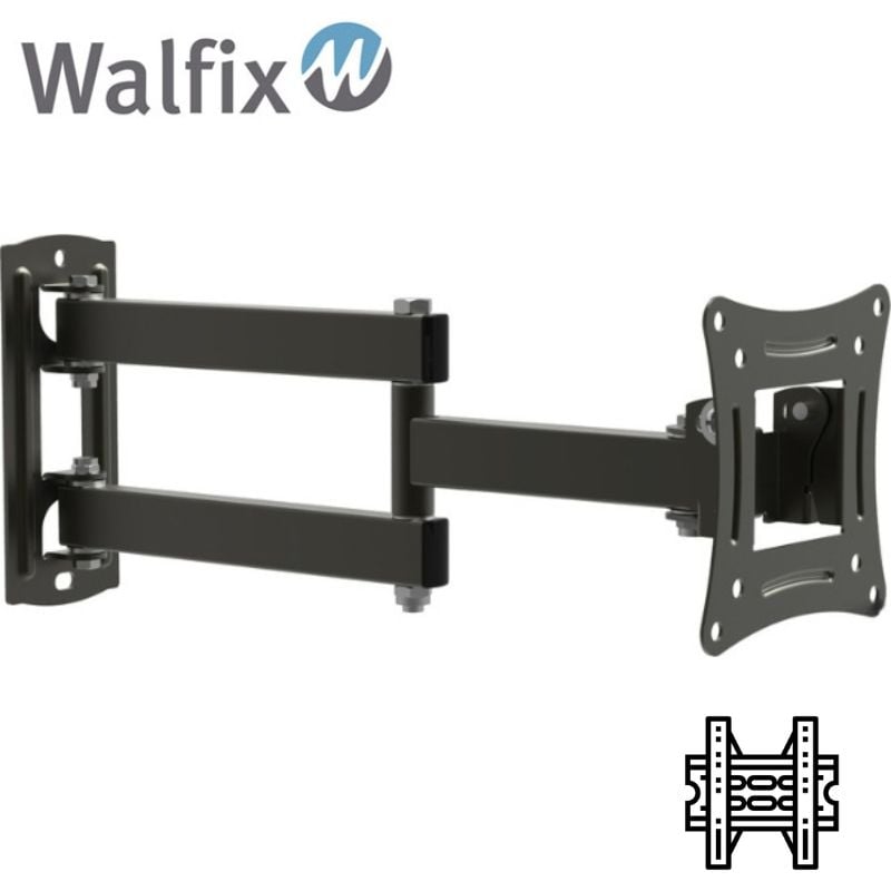 Крепление для телевизора Walfix R-283B настенный 14-29" (tf2953) - фото 3 Крепление для телевизора Walfix R-283B настенный 14-29" (tf2953) - фото 3