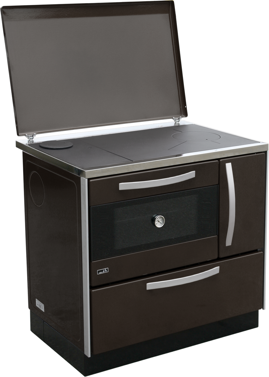 Піч з варильною поверхнею та духовкою MBS ROYAL 900 Plus L 9 кВт Коричневий (CNT00007594)