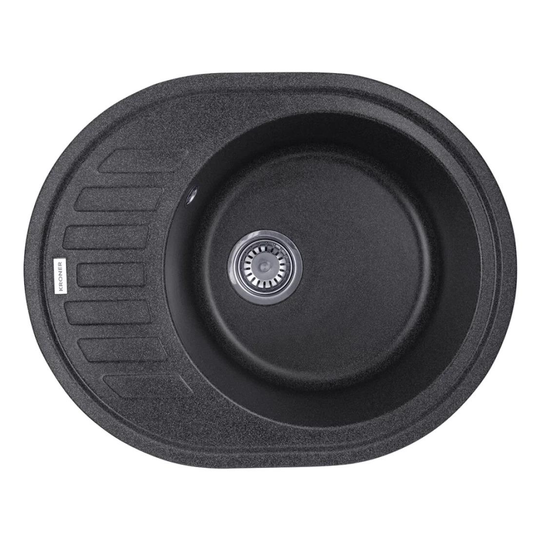 Мойка кухонная Kroner KRP Komposit GRB 6250 (CV027416)