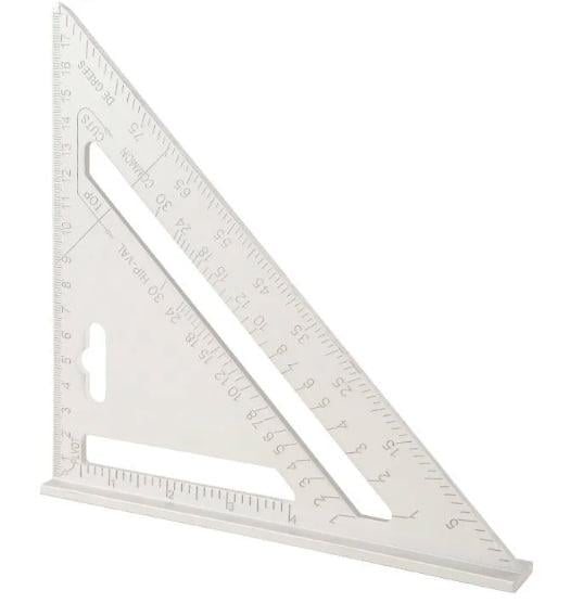 Треугольник столярный Deli Tools EDL4041Y 180 мм (2591125193)