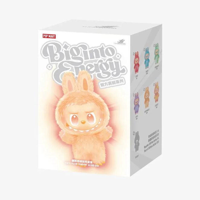 Мягкая игрушка брелок labubu Big into Energy сюрприз (10354) Мягкая игрушка брелок labubu Big into Energy сюрприз (10354)