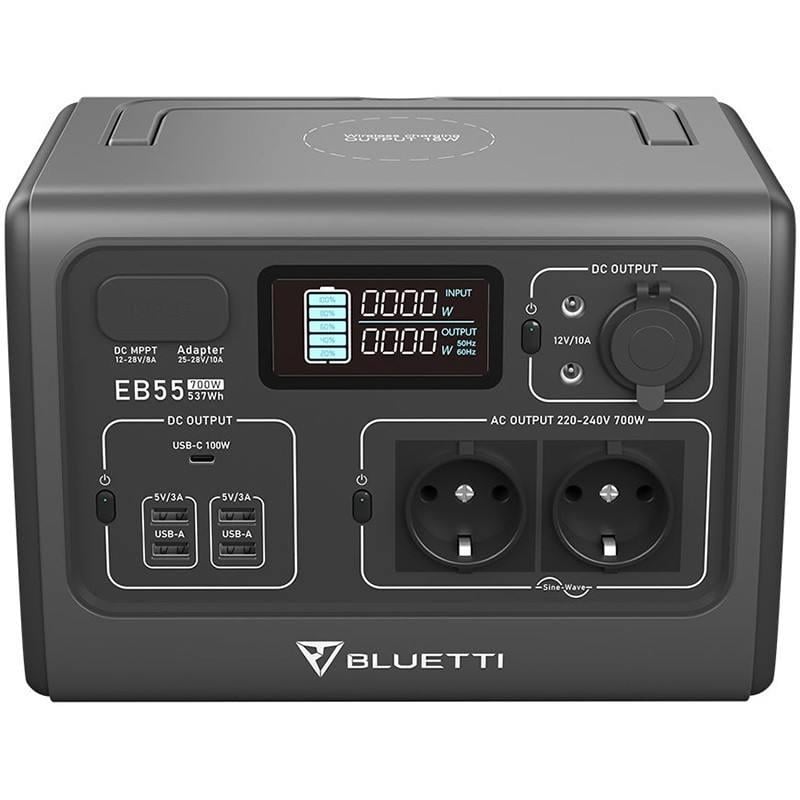 Зарядная станция BLUETTI PowerOak EB55 537Wh 150000 mAh 700W - фото 2