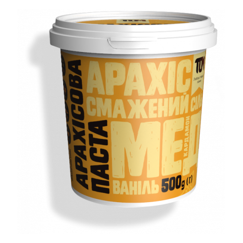 Арахисовая паста ТОМ с медом и кардамоном 500 г