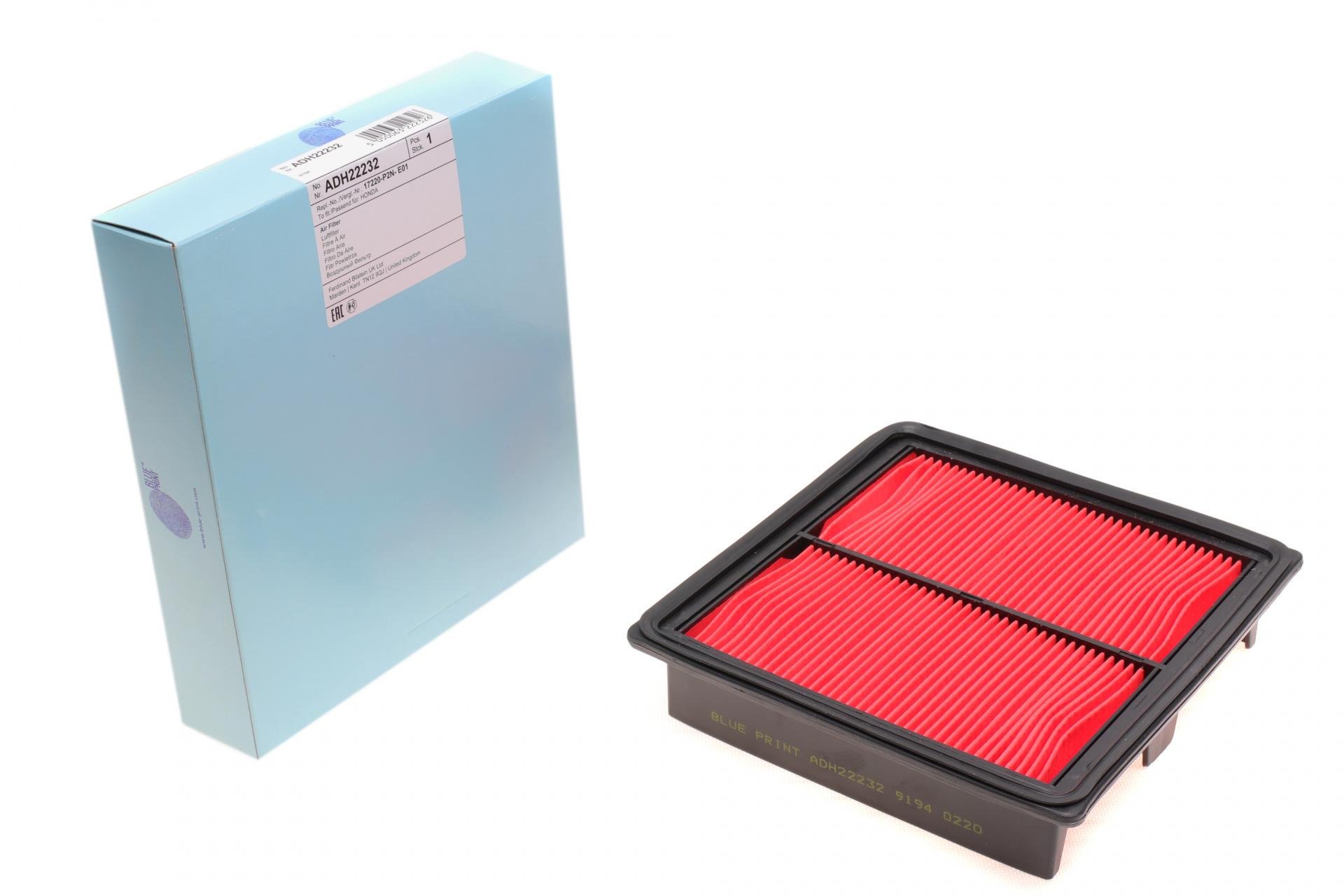 Фильтр воздушный BLUE PRINT для Honda Civic 1,6 VTi/CR-V 2,0 16V 91-02 (ADH22232)