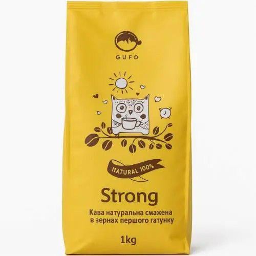 Кава в зернах Gufo Strong 1 кг (13352673)
