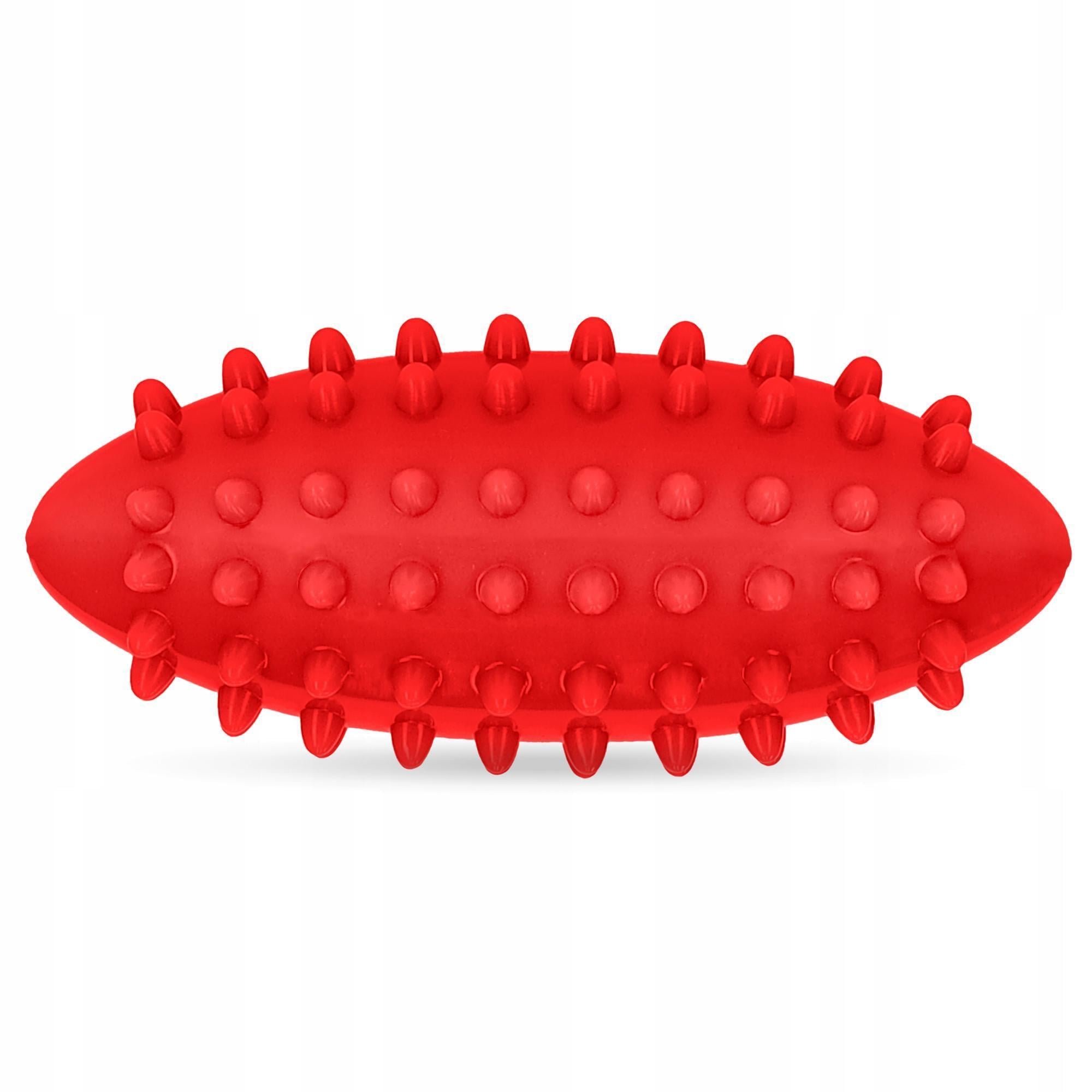 Мяч массажный огурец 4fizjo Spike Bean 11,5x5 см Red (P-5905973403313)