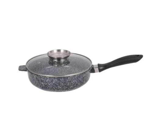 Набір каструль зі сковородою Bohmann з гранітним антипригарним покриттям 8 предметів Сірий (BH 6038 CRM) - фото 3 Набір каструль зі сковородою Bohmann з гранітним антипригарним покриттям 8 предметів Сірий (BH 6038 CRM) - фото 3