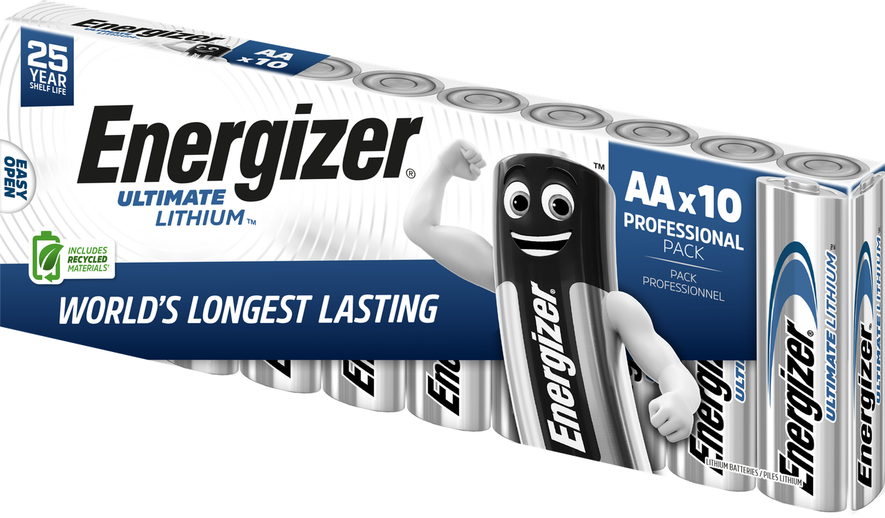 Батарейка Energizer AA Ultimate Lithium уп 10 шт.
