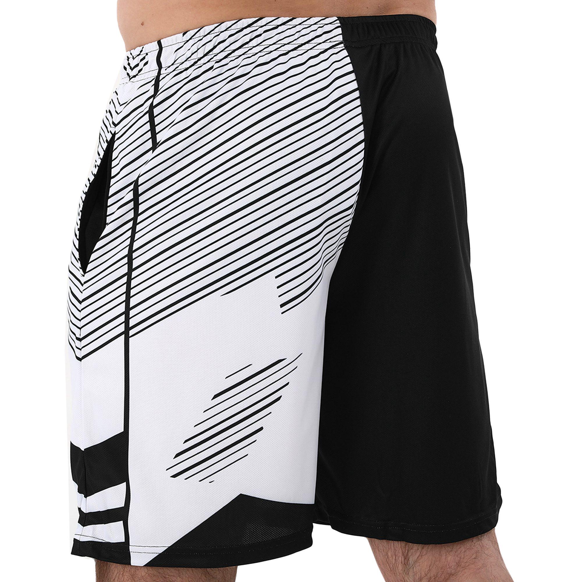 Шорти для змішаних єдиноборств ММА DOMINO CK210-3 L Чорно-білий - фото 3