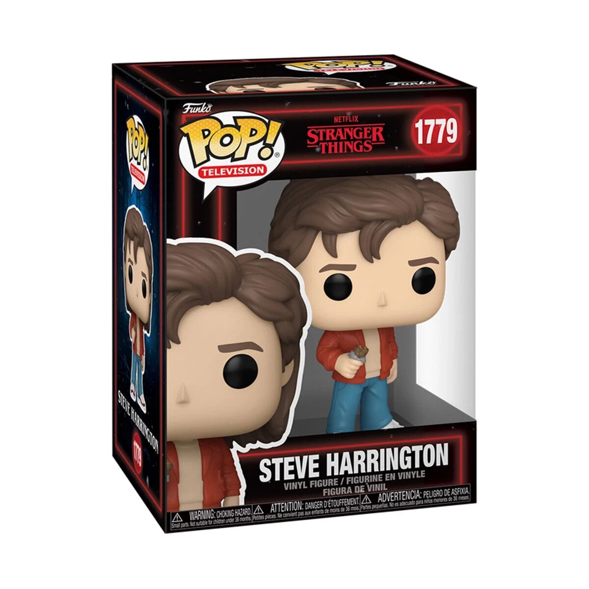 Детская игровая фигурка Funko POP Стив Гаррингтон серия Удивительные чудеса винил 11,8 см (75749)