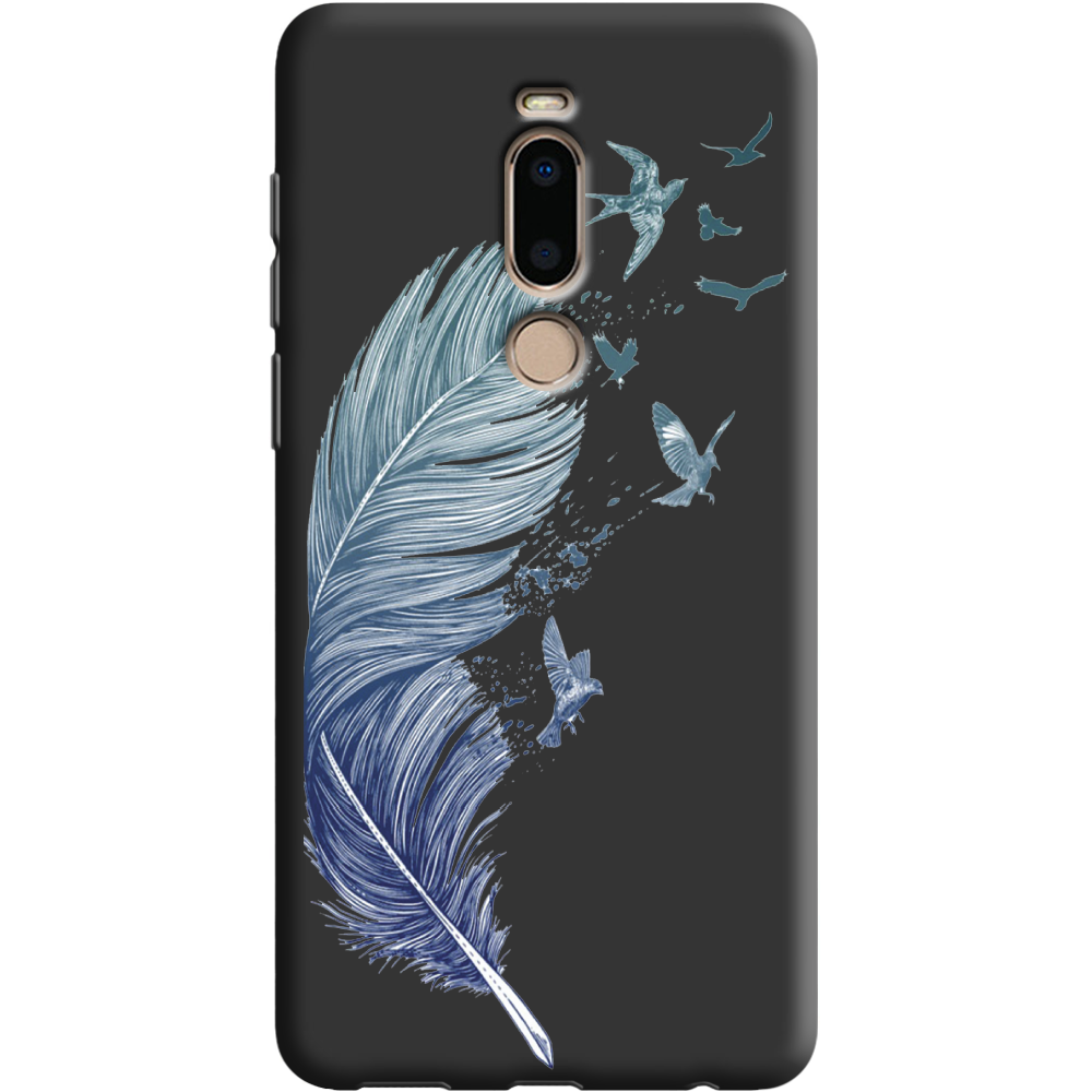 Чехол Boxface Meizu M8 Feather Черный силикон (35852-cc38-38817)