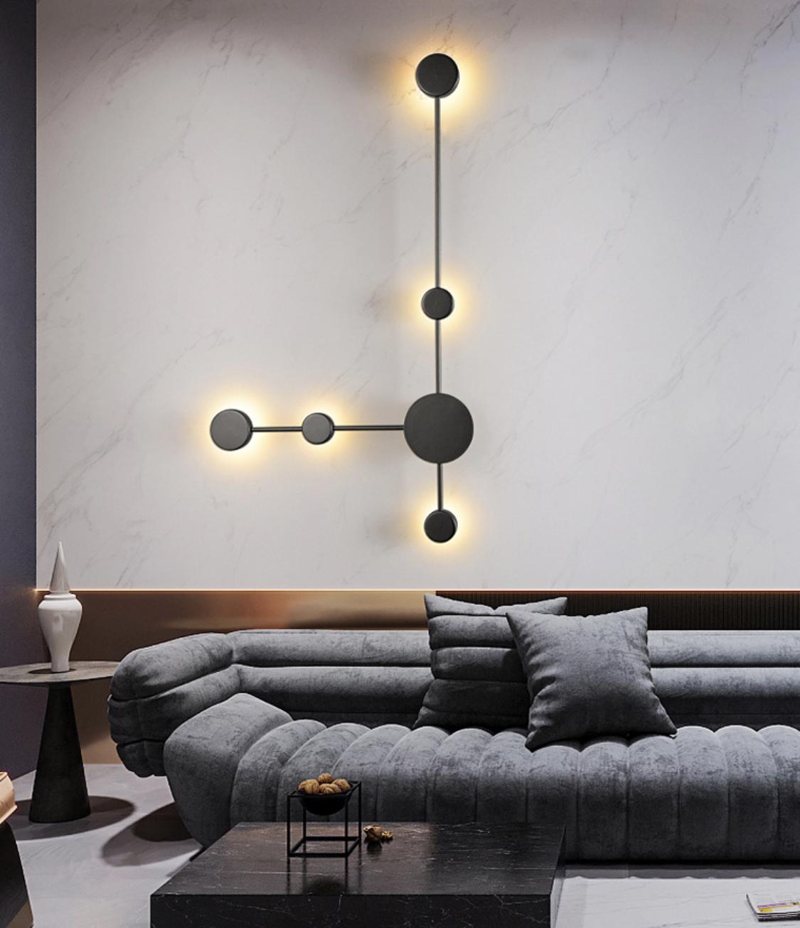 Светильники настенные Molecular WALL051206/5bk (9322213)