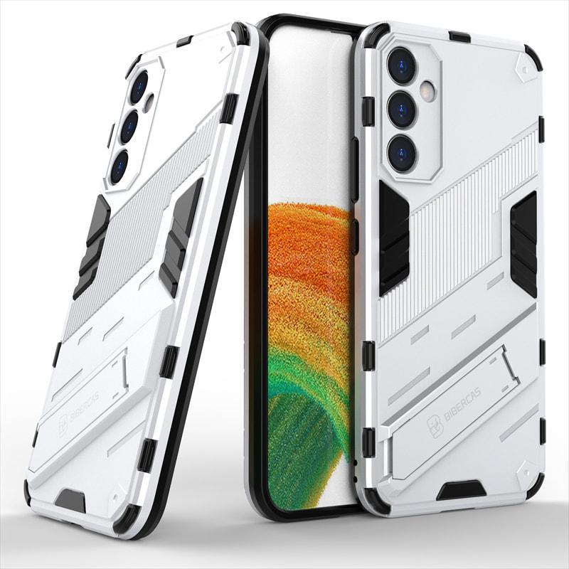 Защитный чехол BIBERCAS для Samsung Galaxy A04s A047 (с подставкой) White (31141-29)