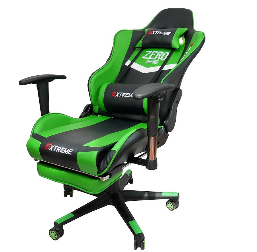 Кресло компьютерное геймерское Extreme Zero Черный/Зеленый (10629786) - фото 10 Кресло компьютерное геймерское Extreme Zero Черный/Зеленый (10629786) - фото 10