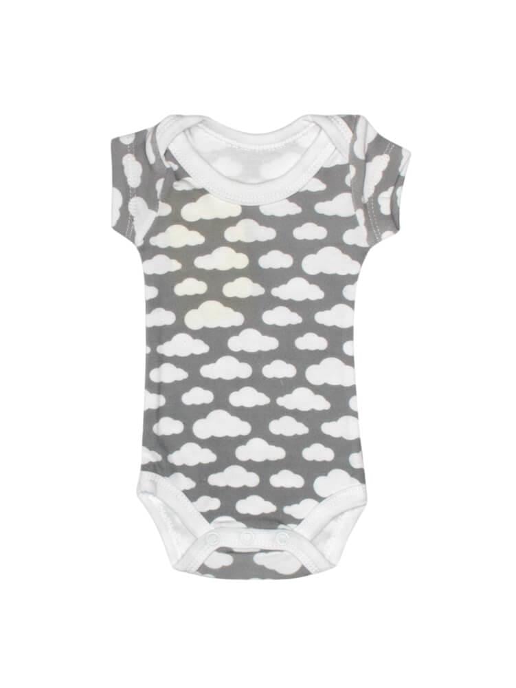 Боди детский Тучки 62 см Белый (1598-62)