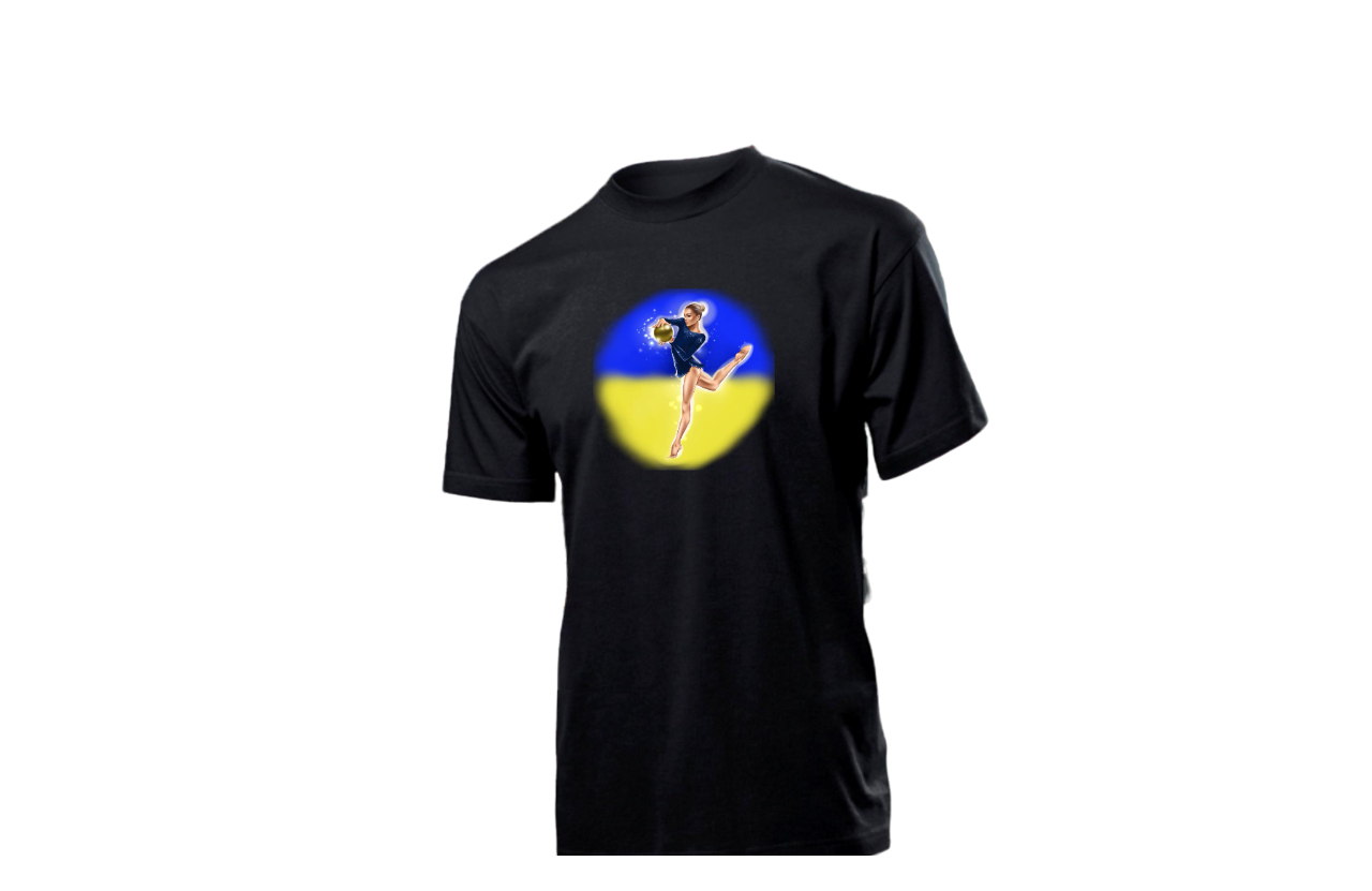 Футболка дитяча з принтом Magic Print K2 3-4 роки 98-110 см Чорний