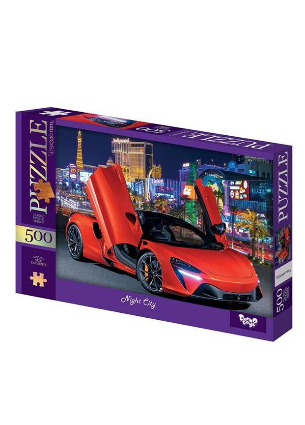 Пазлы детские Danko Toys Night City 475х340 мм 500 элементов (C500-15-01) Пазлы детские Danko Toys Night City 475х340 мм 500 элементов (C500-15-01)