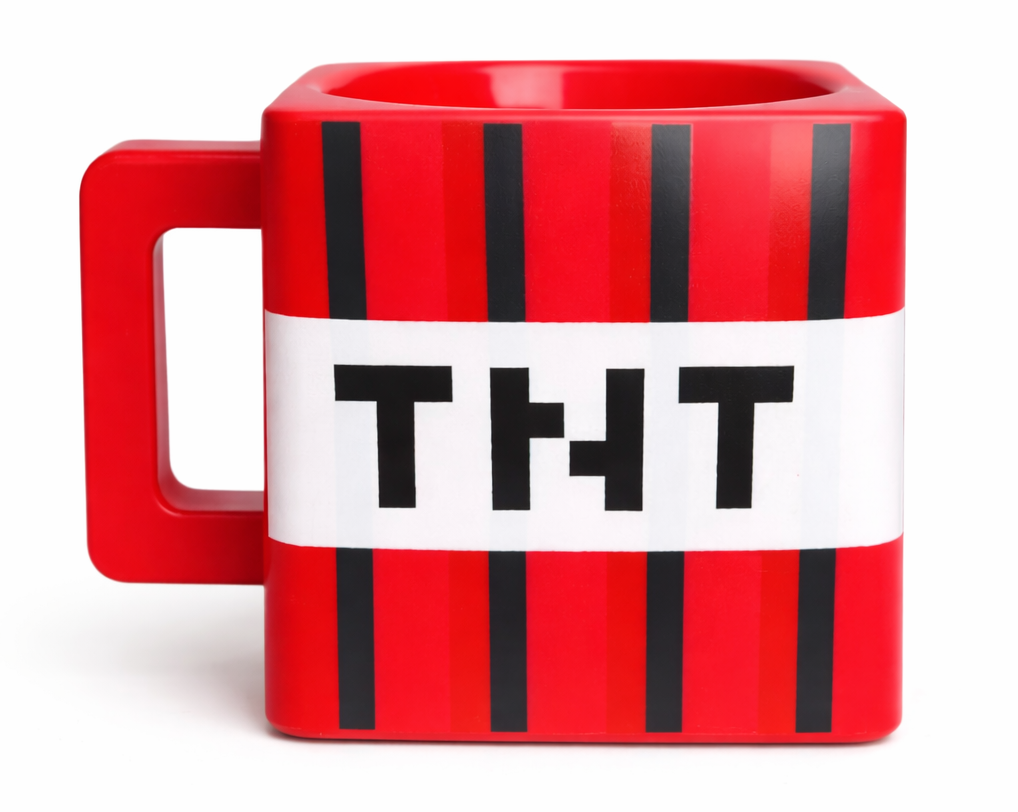 Чашка-кружка в стиле Майнкрафт ТНТ 230 мл Красный (32081295)