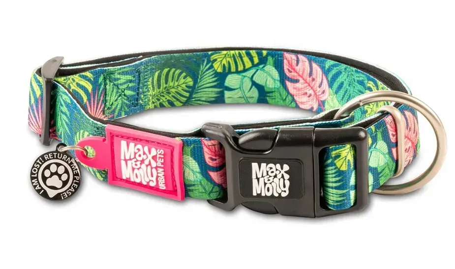 Ошейник для собак Max & Molly Smart ID Collar Tropical XS (196081) Ошейник для собак Max & Molly Smart ID Collar Tropical XS (196081)