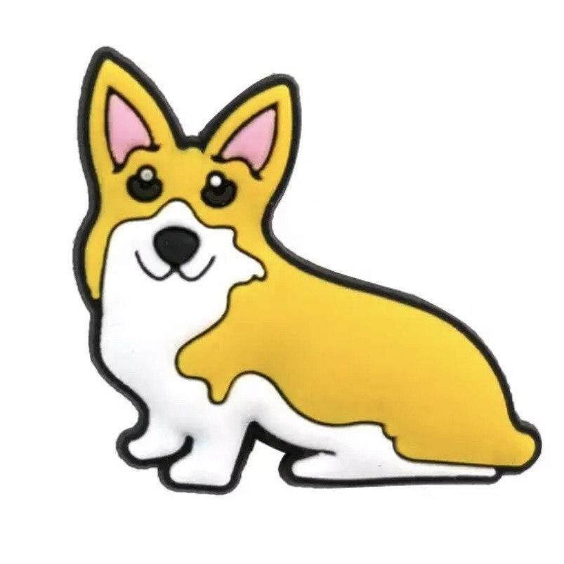 Джибітс Jibbitz Собака Коргі 1 шт. (50065)