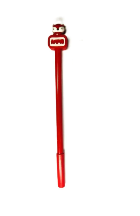Ручка гелевая черная Chemistry fox Красный (0379) Ручка гелевая черная Chemistry fox Красный (0379)