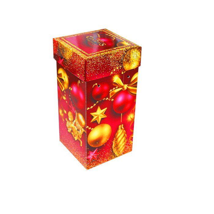 Новогодняя коробка Рождественская площадь 1000 г 20 шт. (6125)