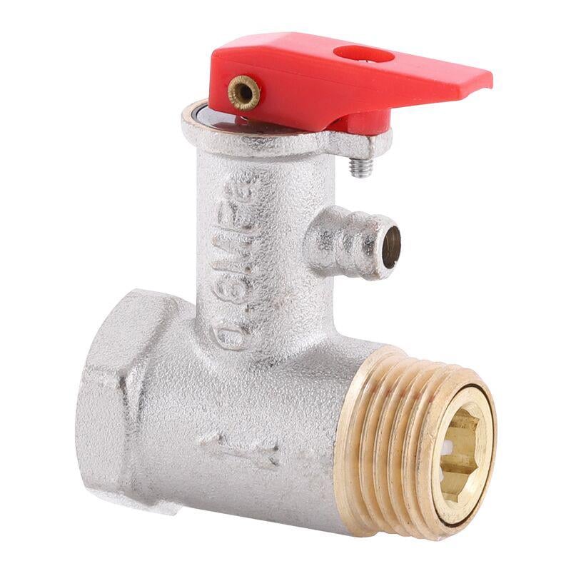 Запобіжний клапан для бойлера KOER KR.1040 1/2" 8 bar з ручкою (KR2889)